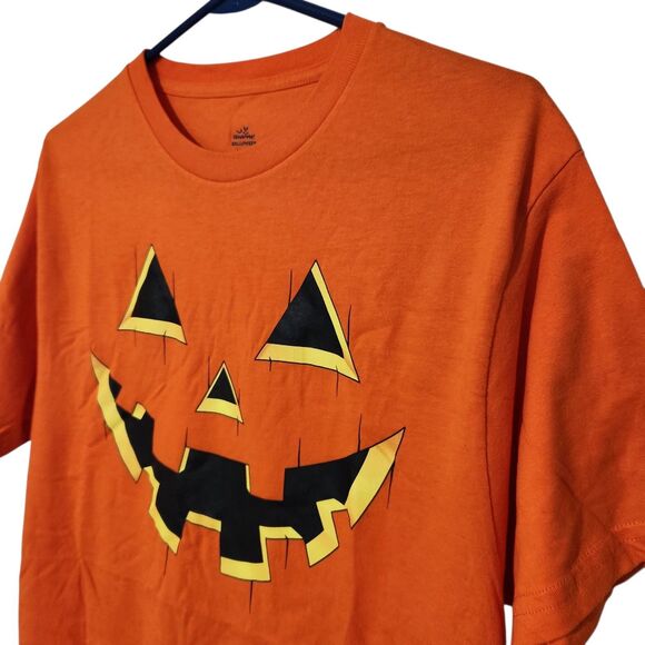 Halloween Tshirt For Men Size Large Orange - Picture 2 of 6